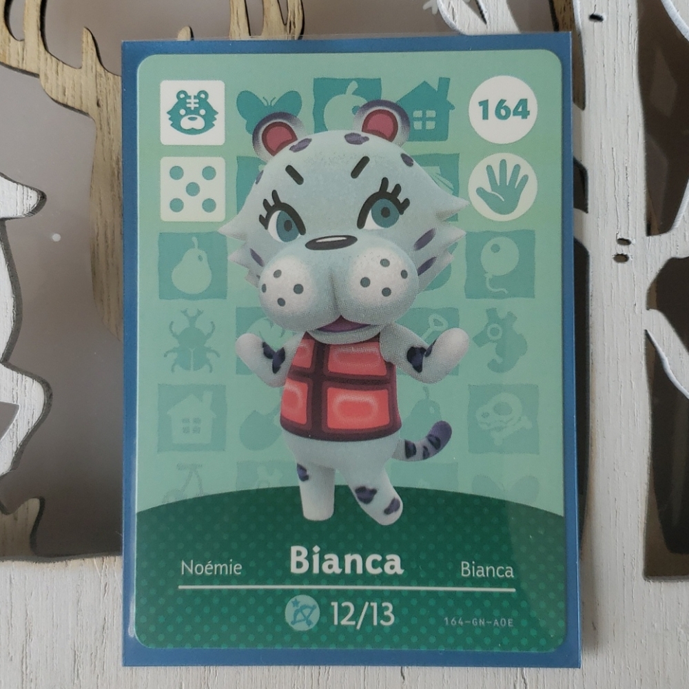Genuine Animal Crossing amiibo 164 Bianca